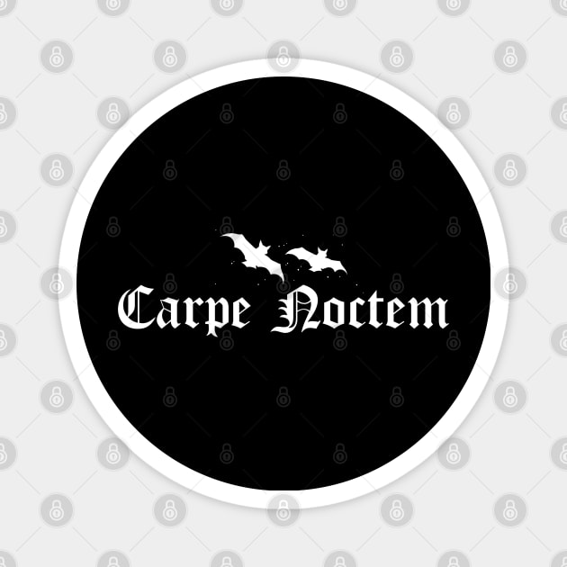 Carpe Noctem Magnet by btcillustration